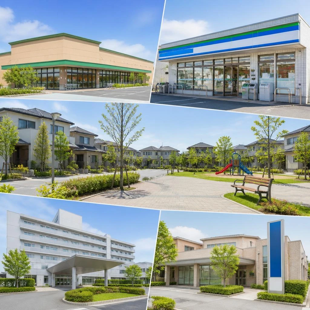 生活利便性の高いエリア