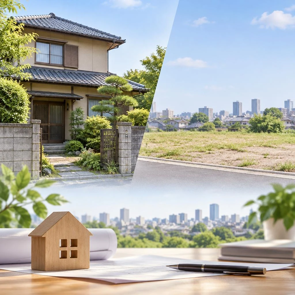 固定資産税を払い続けるだけで、終わらせない。相続した家・使っていない土地のこれからを、堺市北区のKAGAMI HOMEと一緒に考えませんか？